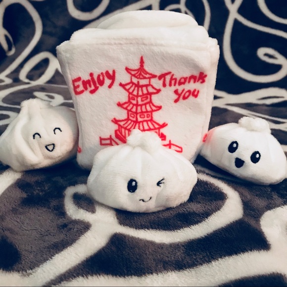 Andi's Famous Chinese Dumpling Dog Toy Plush Toy Andi's